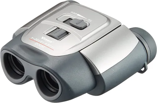 Vixen Zoom-Fernglas Compact 7-20x21 - Ferngläser für vielseitige Beobachtungen mit variabler Vergrößerung von 7- bis 20-fach. Leicht und kompakt, ideal für Reisen und jederzeit griffbereit.
