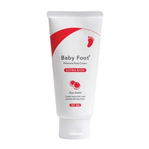 Baby Foot Feuchtigkeitscreme Extra Rich Fußcreme 80 ml