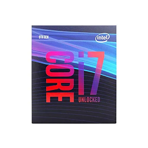 Intel Core i7 9700K Prozessor 3,6 GHz (Coffee Lake) - Leistungsstarker Prozessor für Gaming und Multimedia, Sockel 1151, bietet hohe Geschwindigkeit und Effizienz für anspruchsvolle Anwendungen.