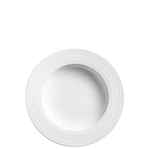 KAHLA Aronda Pure Line Suppenteller 23 cm | Salatteller mit schlichten Linien aus Porzellan