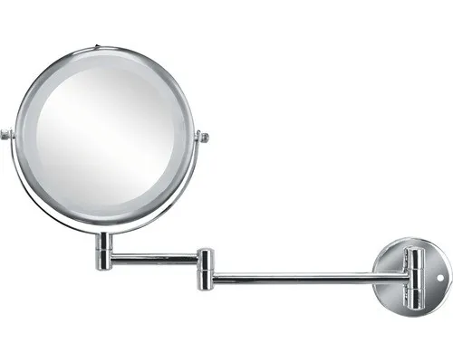 Kosmetikspiegel Brilliant mit Beleuchtung - Badezimmerspiegel mit integrierter Beleuchtung für optimale Ausleuchtung, ideal zum Schminken und Pflegen.