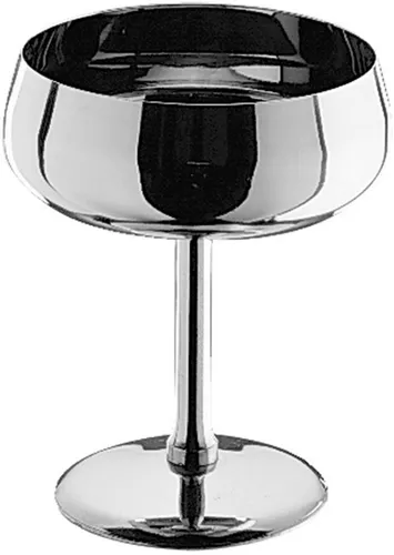 Pintinox Eisschale "Gelateria Professional" aus Edelstahl, Ø 8,5 cm - Eleganter Edelstahl-Eisbecher für vielseitigen Einsatz. Ideal für Desserts, Obst oder Eis. Hochwertige Verarbeitung von Pinti, perfekt für Hobbyköche und Gastronomie. Spülmaschinengeeignet und rostfrei.