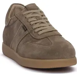Nero Giardini Arold Velo Talpa Sneaker low - Braun - Größe 41 - Elegante Herren Sneaker aus Velourleder in Braun. Mit flachem Absatz und Schnürverschluss für optimalen Tragekomfort. Ideal für den ganzjährigen Einsatz.