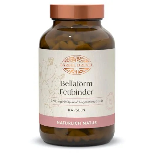 Fettbinder mit Feigenkaktus Kapseln (120 Stk) - Fettverbrenner für effektives Gewichtsmanagement und Unterstützung des Blutzuckerspiegels mit höchster Bioverfügbarkeit und natürlichen, veganen Inhaltsstoffen.