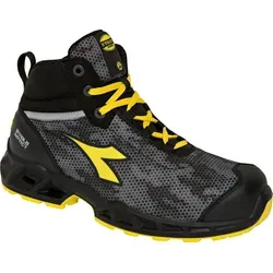 DIADORA Schuh Shark Stable Impact Mid S3 SRC ESD - Sicherheitsschuh - Halbhoher Sicherheitsschuh S3 von DIADORA, wasserabweisend und robust. Mit ergonomischer Fersenstütze und herausnehmbarer Einlegesohle für optimalen Tragekomfort.
