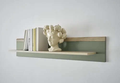 Wandboard in Holzfarben – 107 cm Breite - Regal in Holzfarben, hochwertig verarbeitet und ideal für stilvolle Wandgestaltung. Maße: 107 cm x 20 cm. Jetzt 10€ Willkommens-Gutschein bei Newsletter-Anmeldung sichern!