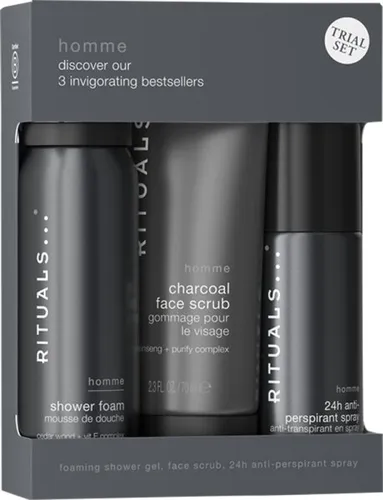 Homme Trial Set - Entdecken Sie das Homme Trial Set – ideal für die tägliche Pflege. Perfekt für unterwegs und zum Ausprobieren, mit hochwertigen Produkten für ein erfrischendes Gefühl.