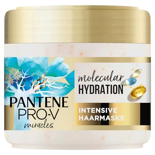 Pantene Pro-V Miracles Hydra Glow Sorbet Haarmaske - SHAMPOO & SPÜLUNG - Intensiv Haarmaske mit Biotin für tiefenwirksame Feuchtigkeit und geschmeidiges Haar. Ideal für trockenes und geschädigtes Haar.