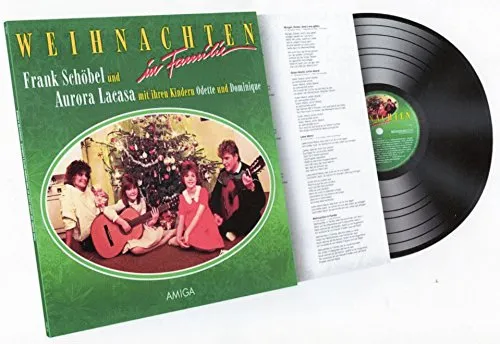 Weihnachten in Familie: Frank Schöbel & Aurora Lacasa (Vinyl LP) - Musik Kategorien - Nostalgische Original Amiga Schallplatte mit festlichen Klängen für die ganze Familie, ideal für besinnliche Weihnachtsabende.