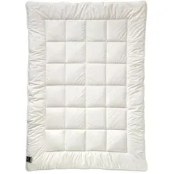 billerbeck Kunstfaserbettdecke 520 ALCANDO® - Bettdecke für Sommer und Winter, 135 x 200 cm, mit atmungsaktiver AIRSOFT® Hohlfaserfüllung, ideal für Allergiker und pflegeleicht bei 60°C waschbar.