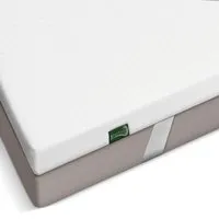 Beautissu Gel Matratzentopper 90x200 cm - Matratzenauflage mit Gel Viscoschaum, rutschfest und atmungsaktiv; ideal für ergonomischen Schlaf und Druckentlastung, schützt Matratzen bis 30 cm.