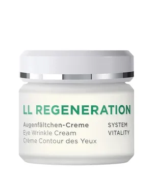 ANNEMARIE BÖRLIND LL REGENERATION Augenfältchen-Creme 30 ml - Naturkosmetik für die Augenpartie, mit LL-Biokomplex zur effektiven Glättung und längerer Haltbarkeit des Augen-Make-ups. Ideal für eine erfrischte und erholte Ausstrahlung.