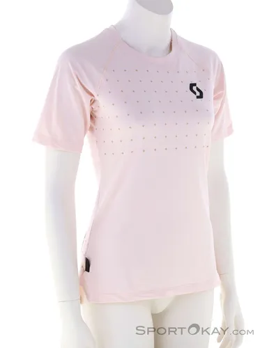 Scott Trail Vertic S/S Damen T-Shirt - Pink-Rosa - XS - Fahrradbekleidung mit atmungsaktivem Material für optimalen Komfort und Bewegungsfreiheit beim Radfahren.