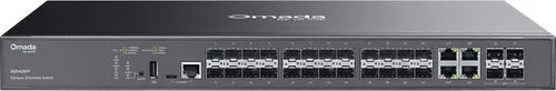 TP-LINK Omada SG5428XF V1 - L3 Lite Switch - Managed L3 Lite Switch mit 24 x 10/100/1000 und 4 x 10Gb SFP+ Ports, ideal für Rack-Montage, bietet hohe Flexibilität und Leistung für Ihr Netzwerk.