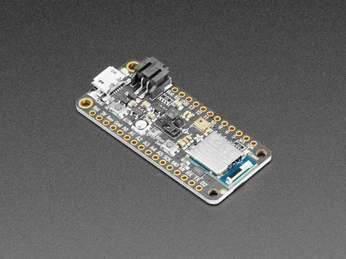 Adafruit Feather nRF52840 Sense - Einplatinenrechner mit Bluetooth Low Energy, ideal für drahtlose Sensorprojekte und unterstützt Arduino sowie CircuitPython.