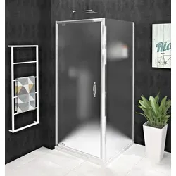 Gelco Komplettdusche SIGMA SIMPLY 90x90 cm Eckige Duschkabine - Eckige Duschkabine mit Drehtür, robustem Rahmendesign und 6 mm Coatedglas. Die ideale Lösung für optimalen Spritzwasserschutz und stilvolle Badezimmergestaltung.