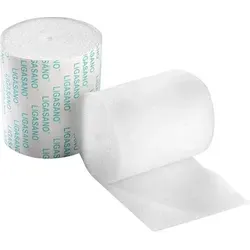 LIGASANO weiße sterile Binde 0,3x10x300 cm - Sonstige, ideal für die Wundversorgung mit hoher Saugfähigkeit und schneller Heilung, 4 sterile Binden im Pack.
