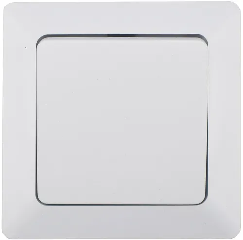 MILOS Taster 22778, UP, 10A/250V, weiß matt