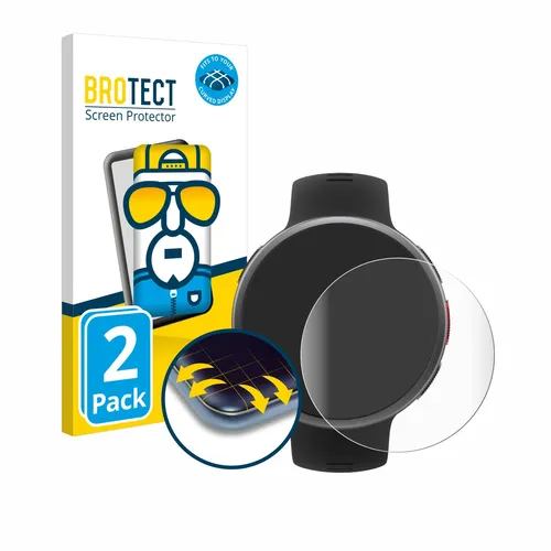 Full-Cover Schutz Folie für Polar Vantage V2 3D Curved Edge Display 2x