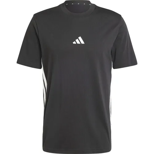 adidas Sportswear T-Shirt M 3S SJ T schwarz XXL - Herren-Shirt aus 100% Baumwolle, sportlicher Stil mit Rundhalsausschnitt, perfekt für Freizeit und Training.