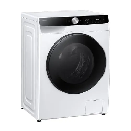 Samsung 9+5 kg WD6100D SLIM Waschtrockner - Waschtrockner mit AI Wash & AI Ecobubble™, energieeffizient und platzsparend, perfekt für moderne Haushalte.