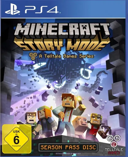 Minecraft: Story Mode - Abenteuer in der Minecraft-Welt - Abenteuer-Spiel für PlayStation 4! Schlüpfe in die Rolle von Jesse und beeinflusse die Geschichte durch deine Entscheidungen in dieser spannenden Episodenreihe.