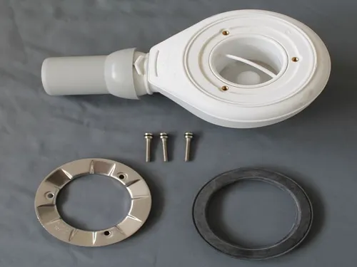 Hoesch Compact 90 Thasos Ablaufarmatur - 146350 - Für Duschwannen & -rinnen, hochwertige Ablaufarmatur für eine zuverlässige Wasserableitung und einfache Installation.