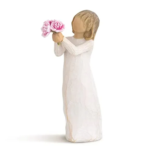 Enesco Willow Tree Thank You Figurine - Sammlerfigur von Enesco, handbemalt und von der Künstlerin Susan Lordi entworfen. Diese emotionale Figur drückt Dankbarkeit und Wertschätzung aus und ist ein perfektes Geschenk für besondere Anlässe.