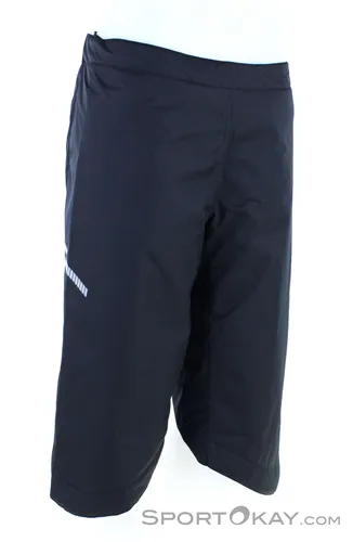 Vaude Bike Padded Chaps Herren - Regenhose Schwarz M-L - Fahrradbekleidung mit zusätzlicher Polsterung für optimalen Komfort und Schutz bei Regenfahrten.