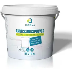 Jo NOVA Andickungspulver 4 x 1000g - Nahrungsergänzungsmittel zur variablen Andickung von Flüssigkeiten und pürierten Speisen, geschmacksneutral und klumpenfrei, ideal für verschiedene Konsistenzen.