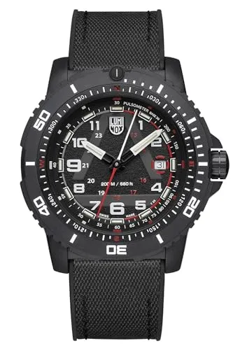 Luminox Herrenuhr Quarz Ice-SAR Schwarz XL.1081 - Hochwertige Armbanduhr mit robustem Kunststoffgehäuse, Gummiarmband und präzisem Schweizer Quarzwerk. Ideal für den täglichen Einsatz und Outdoor-Aktivitäten.