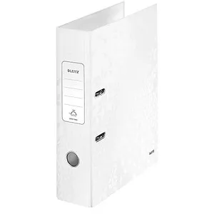 LEITZ Ordner weiß Karton 8,0 cm DIN A4, 1 St.
