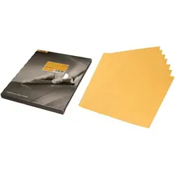 Mirka Gold Proflex Schleifpads P150, 230x280mm, 50 Stück - Extrem flexible Schleifpads mit Anti-Rutsch-Beschichtung, ideal für präzisen Handschliff. Vielseitig einsetzbar und sorgt für hervorragende Ergebnisse bei Kanten und Profilen.