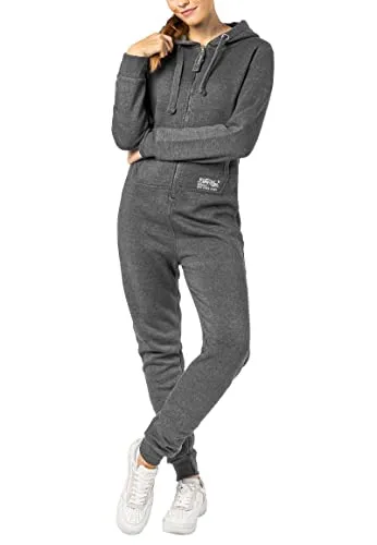 Eight2Nine Jumpsuit Sweat Overall - Stylischer Sweat Overall für Damen - bequem und trendig für jeden Anlass. Das weiche Material sorgt für höchsten Tragekomfort und lässt sich perfekt kombinieren. Ideal für entspannte Tage oder aktive Freizeitgestaltung!