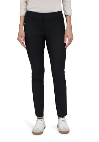 Betty Barclay Damen Businesshose Slim Fit 48, Schwarz - Damen-Hosen in Slim Fit, ideal für einen eleganten Business-Look und figurbetonend. Perfekt für stilbewusste Frauen!