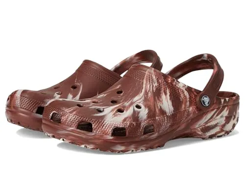 Crocs Classic Marbled Clog Weinrot US M6/W8 (EU 38-39) - Entdecken Sie den Crocs Classic Marbled Clog – einzigartiger Komfort mit individuellem marmorierten Design. Leicht, atmungsaktiv und ideal für den täglichen Einsatz in Beruf und Freizeit.