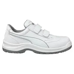 PUMA Sicherheitsschuhe ABSOLUTE Low S2 Küchenschuhe - Arbeitsschuhe für die Gastronomie, rutschhemmend und antistatisch, ideal für sicheres Arbeiten in Küchen.