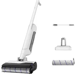Rowenta GZ7540 X-Clean 10 Akkusauger - Nass-/Trockensauger mit 200 W, beutellos und selbstreinigend. Ideal für Hartböden, bietet eine lange Akkulaufzeit von bis zu 60 Minuten und fortschrittliche Geräuschreduzierung.