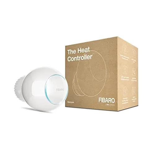FIBARO The Heat Controller Head / Z-Wave Plus Heizungsthermostat, Heizkörperthermostat, FGT-001