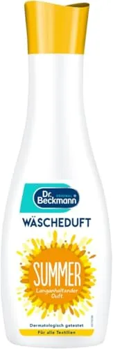 Dr. Beckmann Wäscheduft Summer | Frischer Duft für alle Textilien - Stoff-Deodorant mit Duft-Depot-Kapseln für langanhaltende Frische. Ideal für alle Textilien, auch Mikrofaser und Funktionskleidung. Dermatologisch getestet und individuell dosierbar.