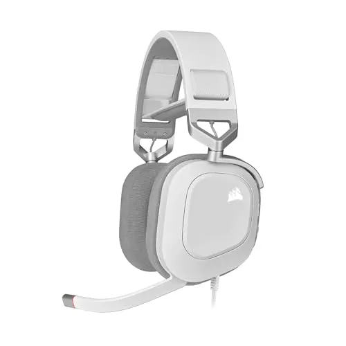 Corsair HS80 RGB USB Gaming-Headset - Dolby Audio 7.1 Surround Sound, High-Fidelity Klang und ultimativer Komfort für stundenlanges Spielen