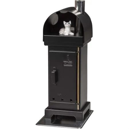 Huss Räucherkerzenofen Kaminofen schwarz "Der Dekorative" - Eleganter Räucherkerzenofen für stimmungsvolle Momente. Ideal für gemütliche Abende und eine ansprechende Atmosphäre.