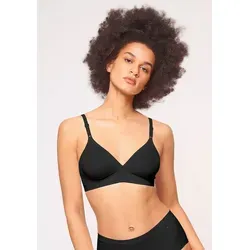 Triumph Bügelloser BH Micro Fun nahtlos vorgeformte Cups schwarz 70