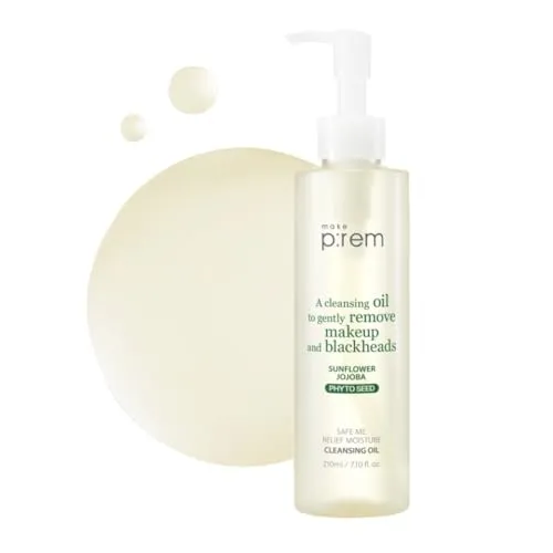 MAKE P:REM Safe Me Cleansing Oil – Mildes Reinigungsöl - Hypoallergenes Reinigungsöl mit 14 Inhaltsstoffen, das sanft Make-up entfernt und die Hautbarriere schützt. Ideal für empfindliche Hauttypen, alkoholfrei und dermatologisch getestet.