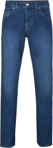 BRAX Herren Style Cooper Denim Masterpiece Jeans Regular Blue - Klassische Five-Pocket-Jeans mit geradem Beinverlauf aus hochwertigem Baumwollmix, ideal für lässige Looks und optimalen Tragekomfort.