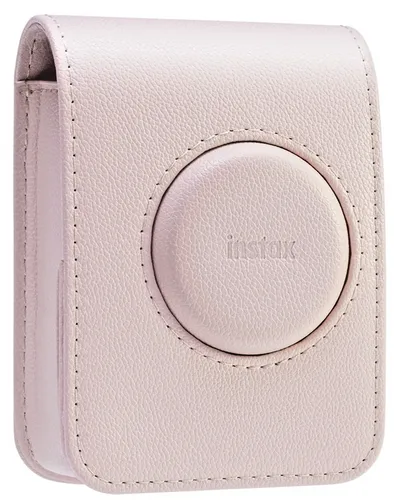 Fujifilm instax mini evo Tasche gentle rose - Kameratasche in sanftem Rosé, ideal für den Schutz und die stylische Aufbewahrung Ihrer Fujifilm Instax Mini Evo.