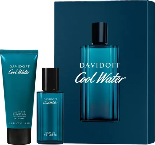 Davidoff Cool Water Eau De Toilette Geschenkset 40 ml - Körperpflegeset mit erfrischendem Duft, ideal als Geschenk für besondere Anlässe oder zur Selbstverwöhnung.