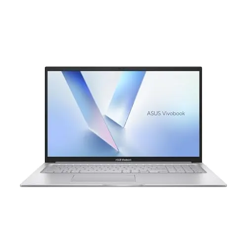 ASUS Vivobook 17 | Cool Silver (X-Serie) | 17,3" FHD | Core i7 1355U | RAM: 40GB | SSD: 1TB | beleuchtete Tastatur | Windows 11 Pro | Notebooktasche