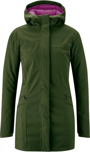 Maier Sports Henni Mantel in military green - Größe 48 für Damen - Der modische Henni Mantel bietet optimalen Schutz an kalten Tagen. Mit wärmendem Innenfutter und wetterfesten Eigenschaften bist Du bestens gerüstet. Der sportliche Schnitt und die Taillenkordel sorgen für eine perfekte Passform.