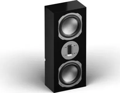 quadral Chromium Phase Lautsprecher schwarz - Eleganter Lautsprecher in Schwarz, ideal für hochwertige Audiowiedergabe und modernes Design in jedem Raum.